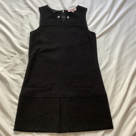 Juicy Couture Black Shift Dress with Drop Waist, Size 2 NWOT - Picture 7 of 16